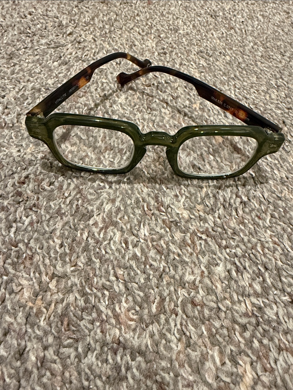 Women's VitalLite +2.00 Readers – Olive Green & Tortoiseshell Frames